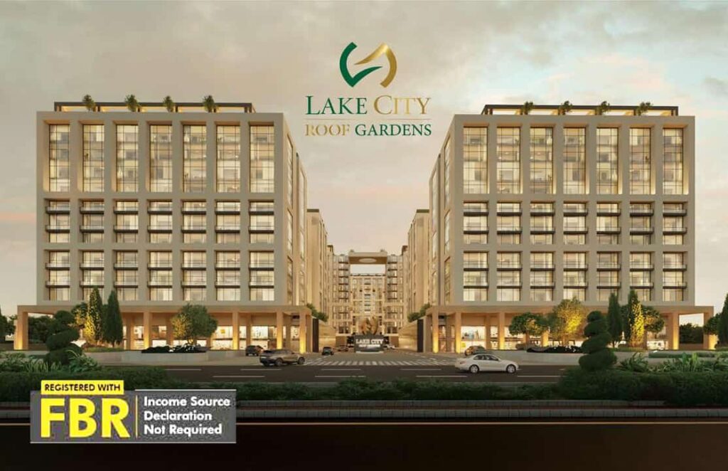 Lake City Lahore Apartments Roof Gardens